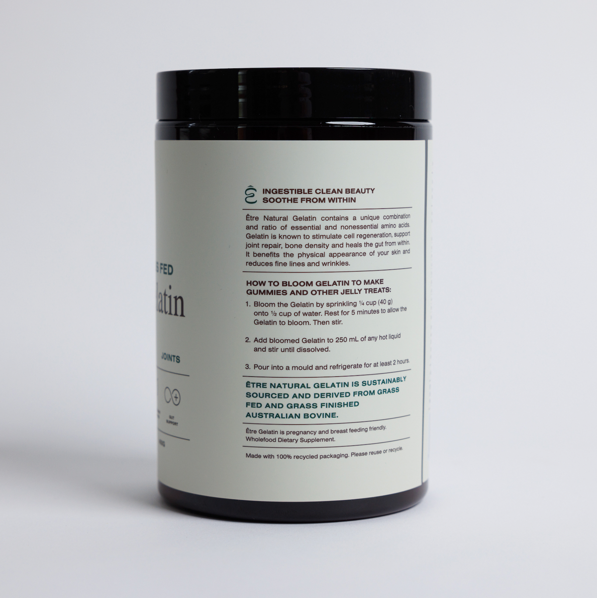 Australian Natural Gelatin | Grass Fed