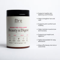 Beauty & Digest | Grass Fed Collagen